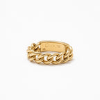 Dior - Bague Gourmette Or Jaune et Diamants