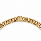 Collier - Or jaune Maille Panthère