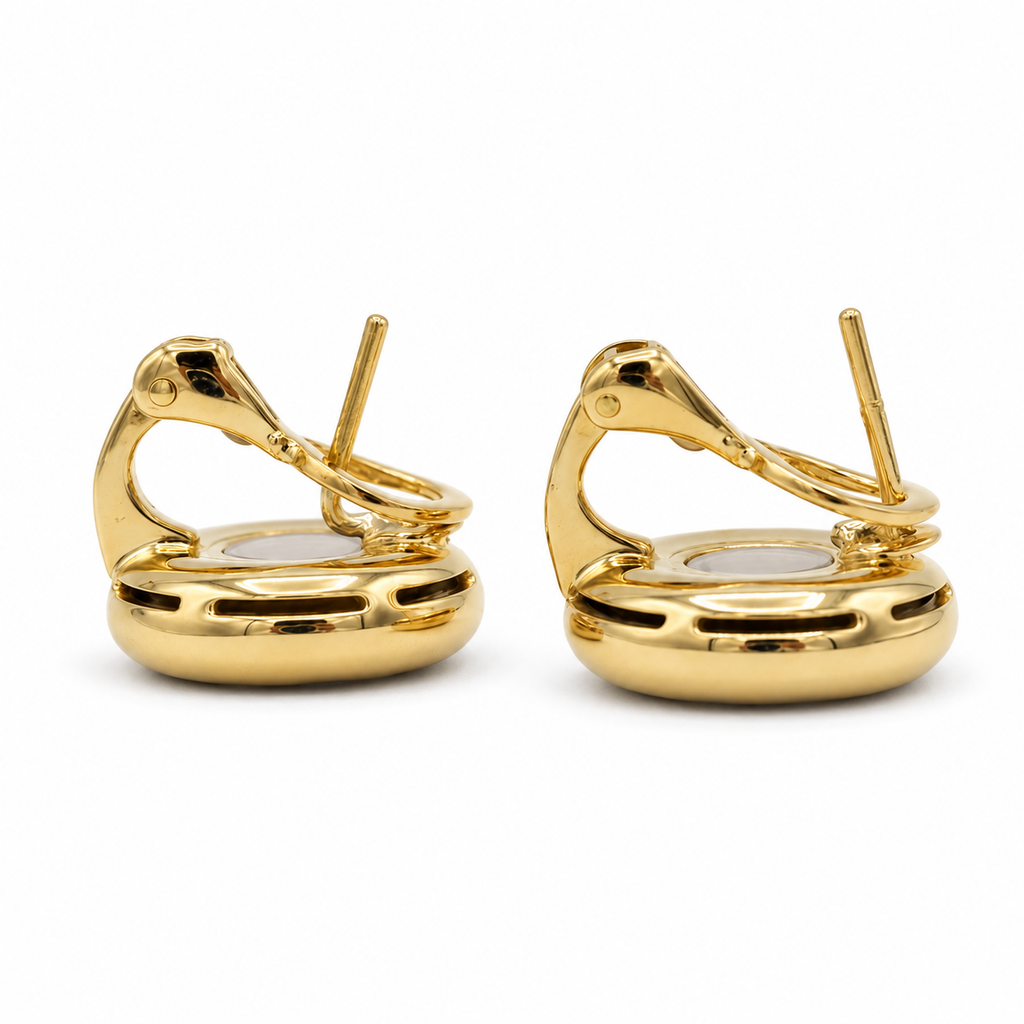 Chopard - Boucles d’oreilles Happy Diamond Or jaune