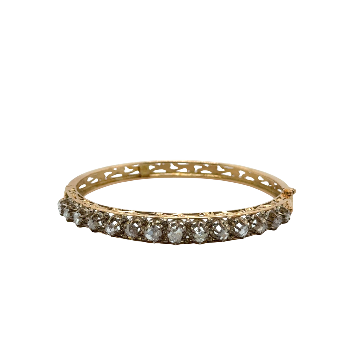 Bracelet Jonc Vintage Or - Circa 1950