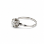 Bague Solitaire - Diamant 0,80 carat - Taille Ancienne