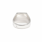 Chevalière Or blanc 18 carats