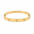 Cartier - Bracelet Love - Or jaune - Modèle classique