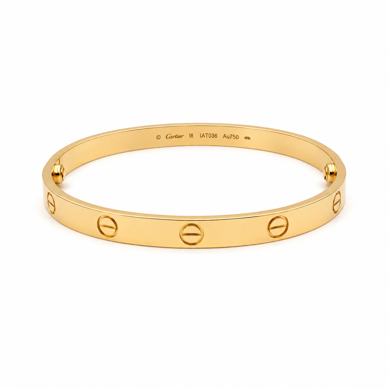 Cartier - Bracelet Love - Or jaune - Modèle classique