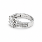 Bague Or Blanc - Diamants 1,82 carats