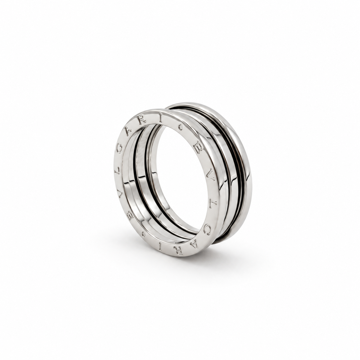 BULGARI - Bague B-Zéro 1 - Or blanc