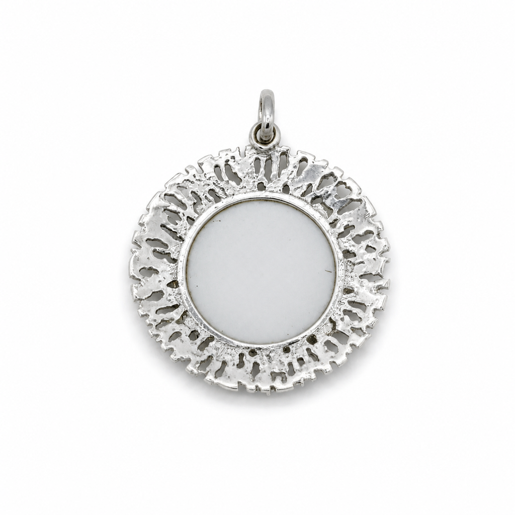 Augis - Médaille d’Amour - Or blanc - Rubis et Diamants