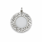 Augis - Médaille d’Amour - Or blanc - Rubis et Diamants
