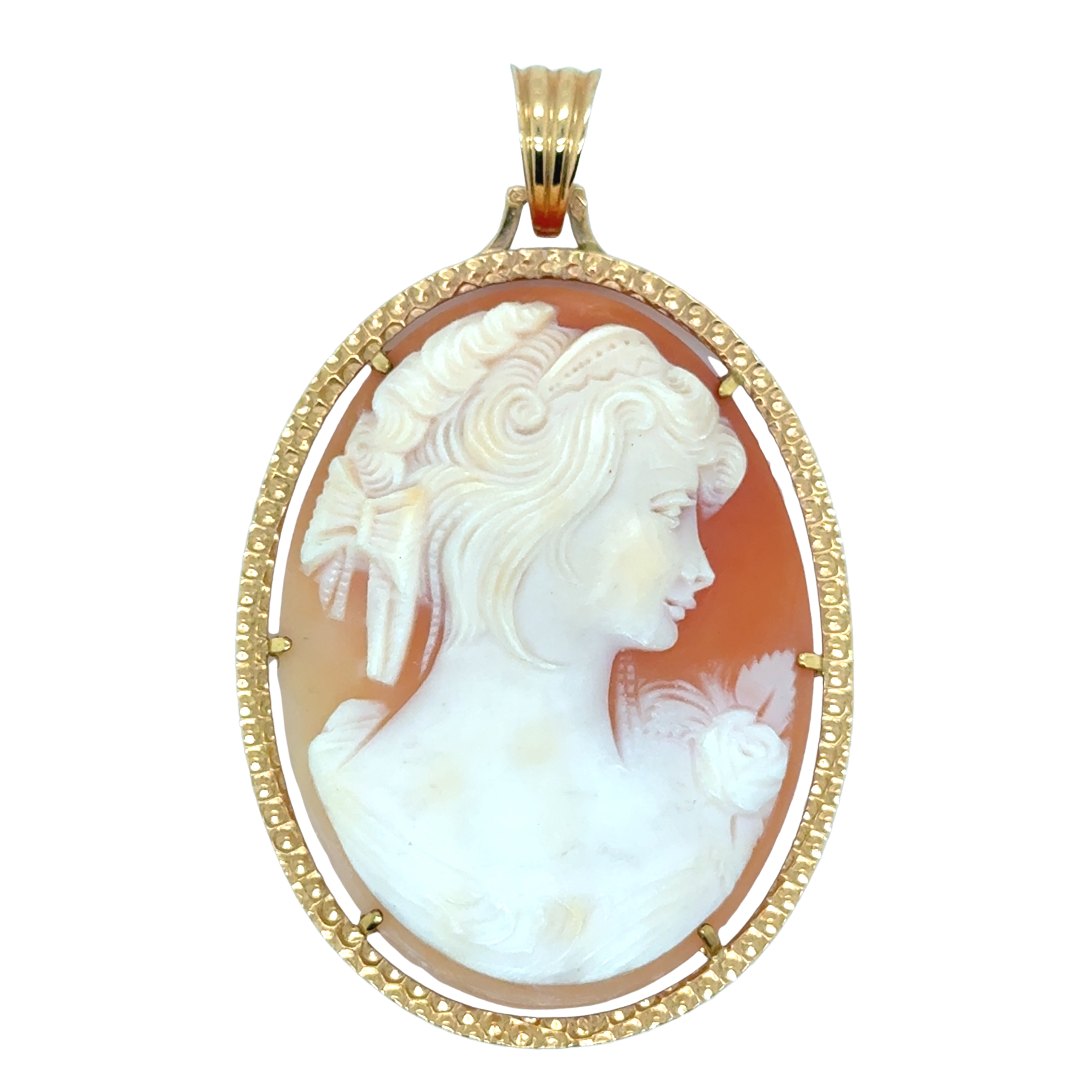 Vintage - Pendentif Camée Or jaune