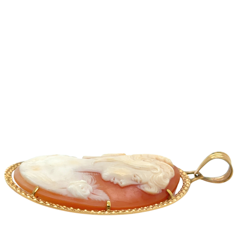 Vintage - Pendentif Camée Or jaune
