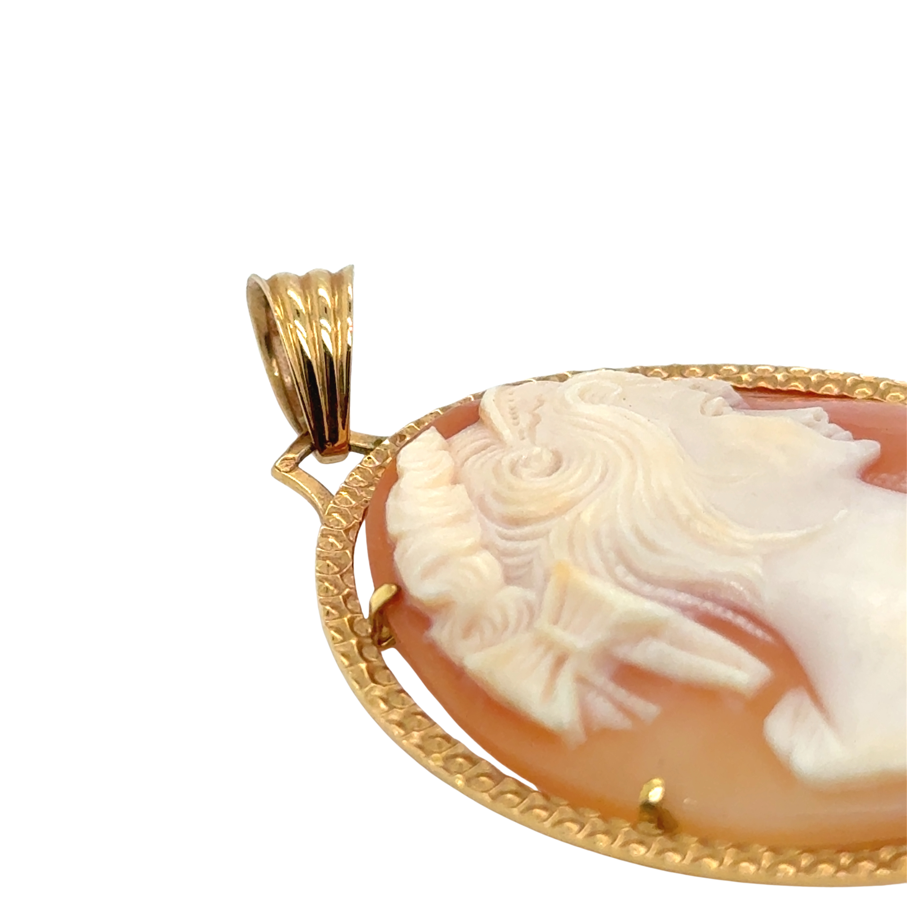 Vintage - Pendentif Camée Or jaune