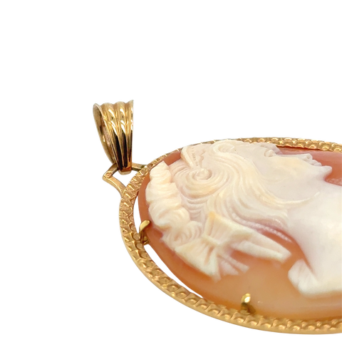 Vintage - Pendentif Camée Or jaune