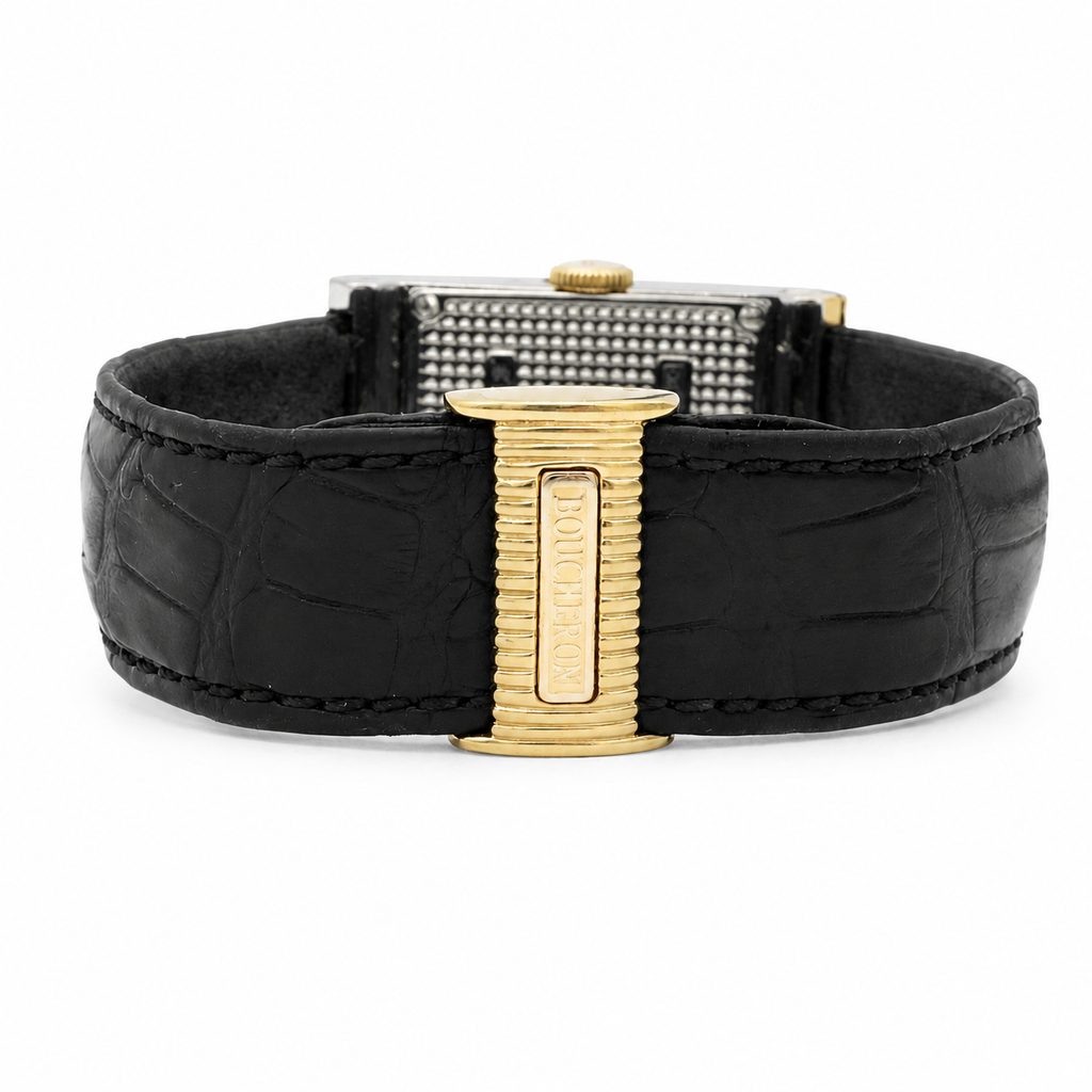 Boucheron - Montre Reflet Médium - Acier et Or jaune