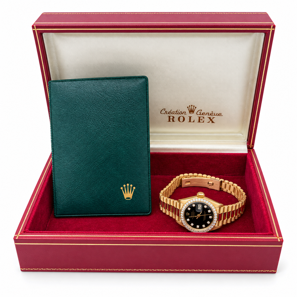 Rolex - Montre femme Date Just - Or jaune