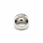 Bague Jonc Large Or blanc