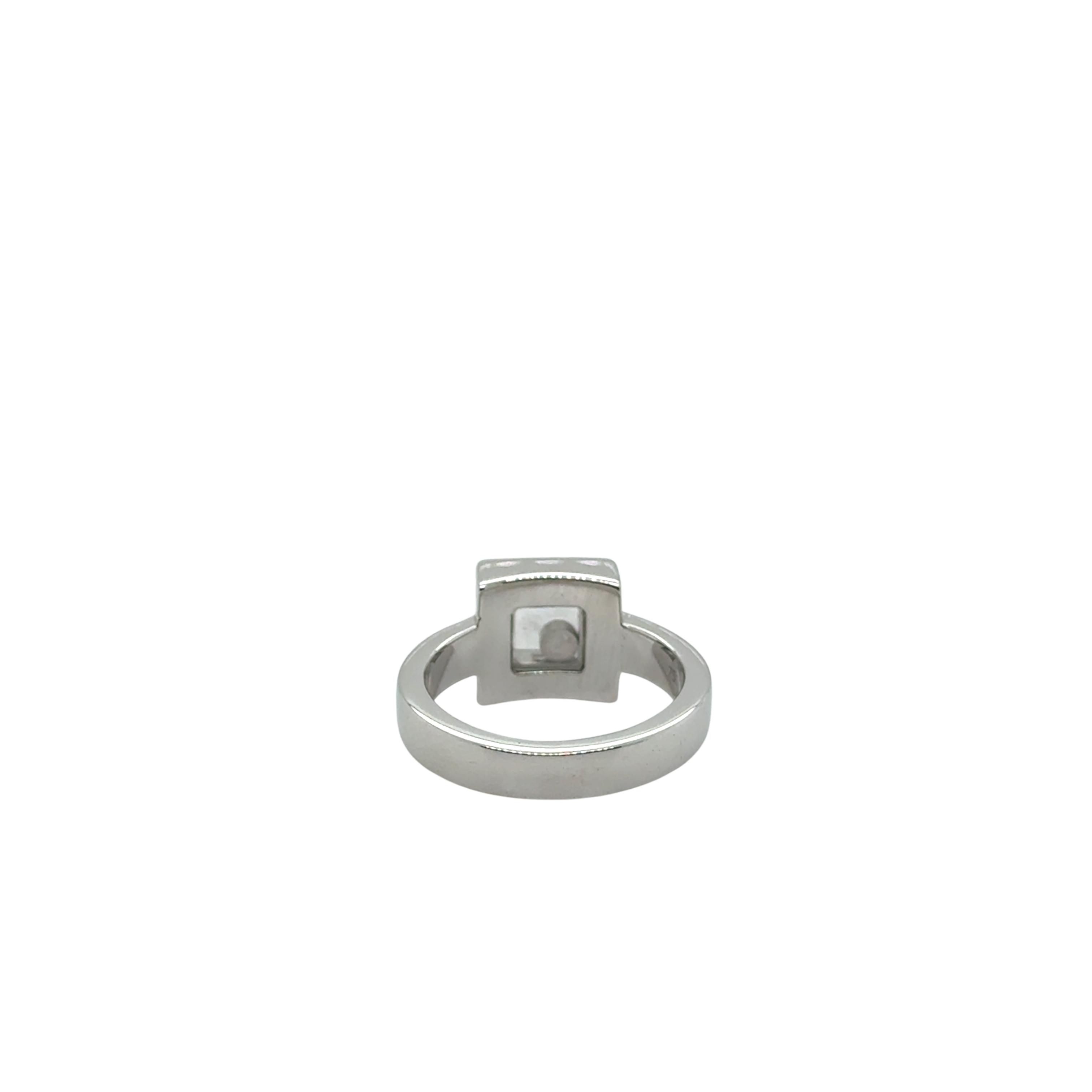 CHOPARD - Bague « Happy Diamonds » - Or blanc et Diamants