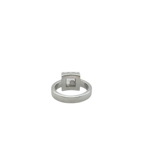 Chopard - Bague « Happy Diamonds » - Or blanc et Diamants