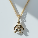 Chopard - Collier Happy Clown - Or Jaune et Diamant