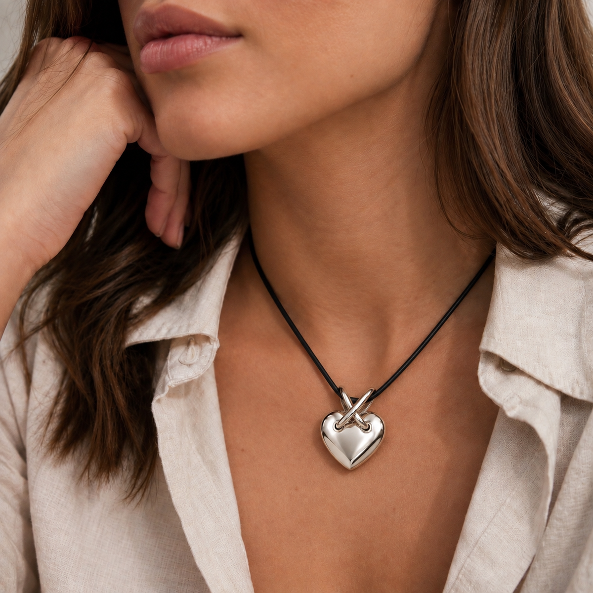 Chaumet - Pendentif Coeur Lien - Grand modèle