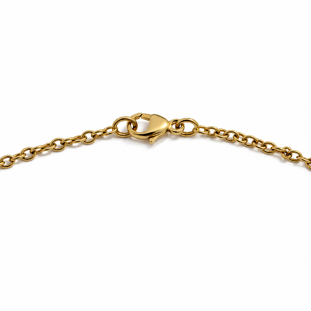 Collier or jaune - Perle de Tahiti et Diamants