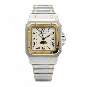 Cartier - Montre Santos Galbée Moonphase - 119901