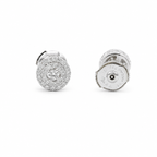 Boucles d’oreilles - Or blanc et Diamants