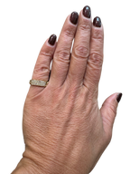 Dior - Bague Gourmette Or Jaune et Diamants