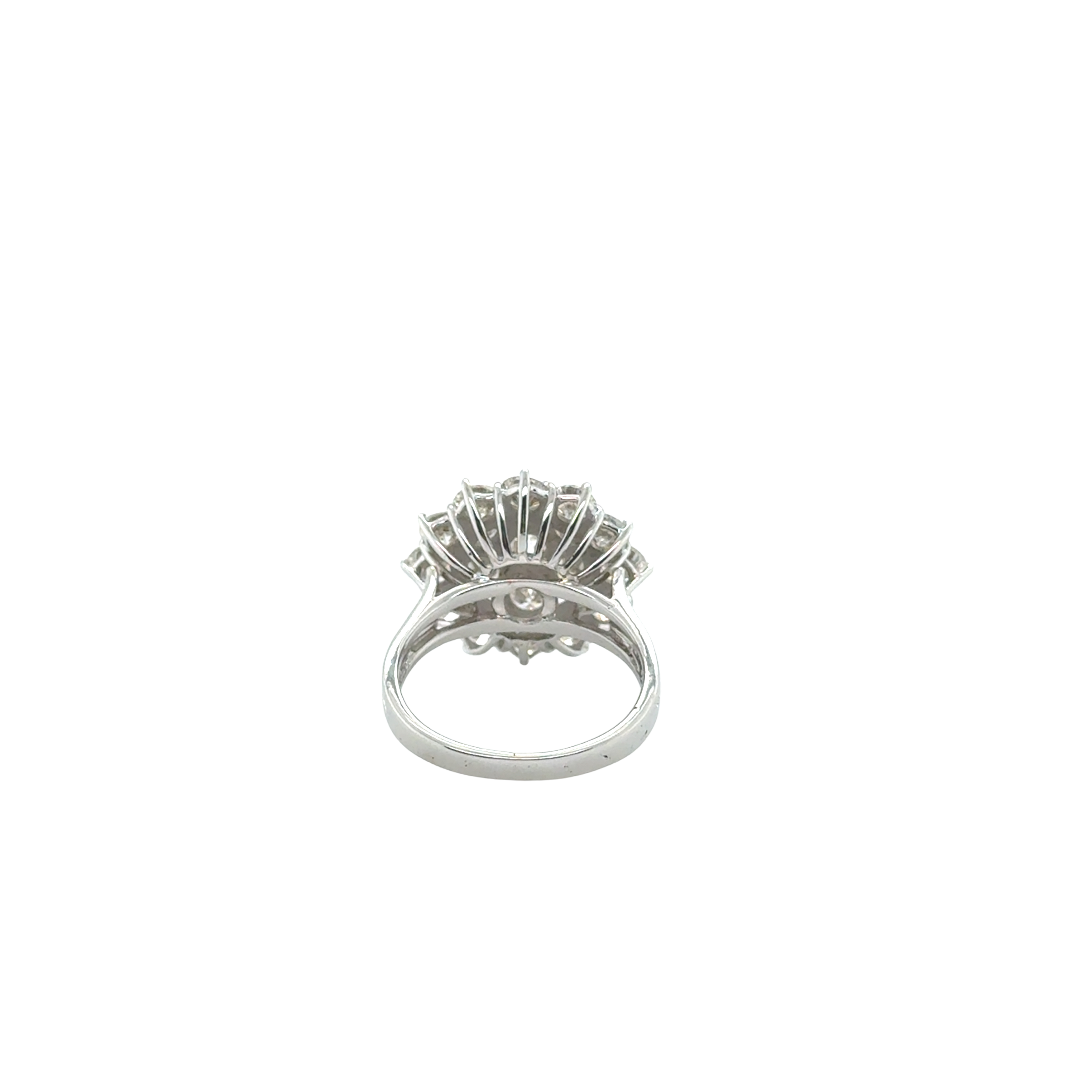 Bague Dôme - Or blanc et Diamants