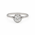 Bague Solitaire - Diamant 0,80 carat - Taille Ancienne