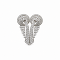 Art Deco Platinum and Diamond Brooch – Transformable Piece