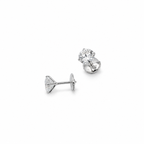 Boucles d’oreilles Puces Diamants