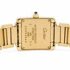 Cartier - Montre Tank Française - Or jaune