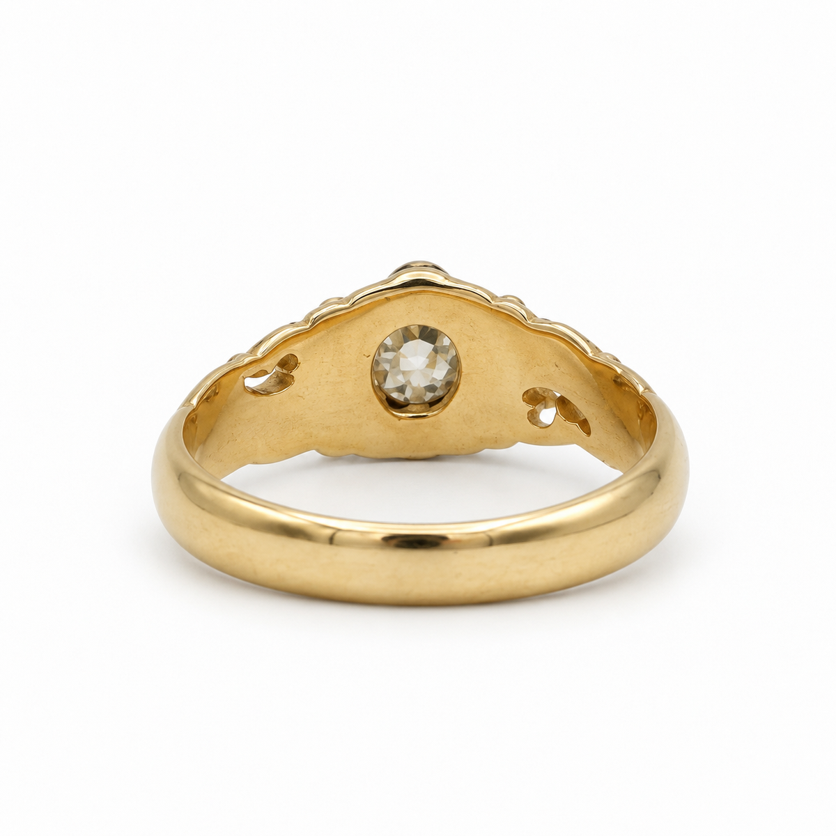 Bague Bandeau - Or jaune - Diamant 0,60 carat