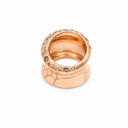 Pomellato - Bague Cocco - Or rose - Diamants Bruns