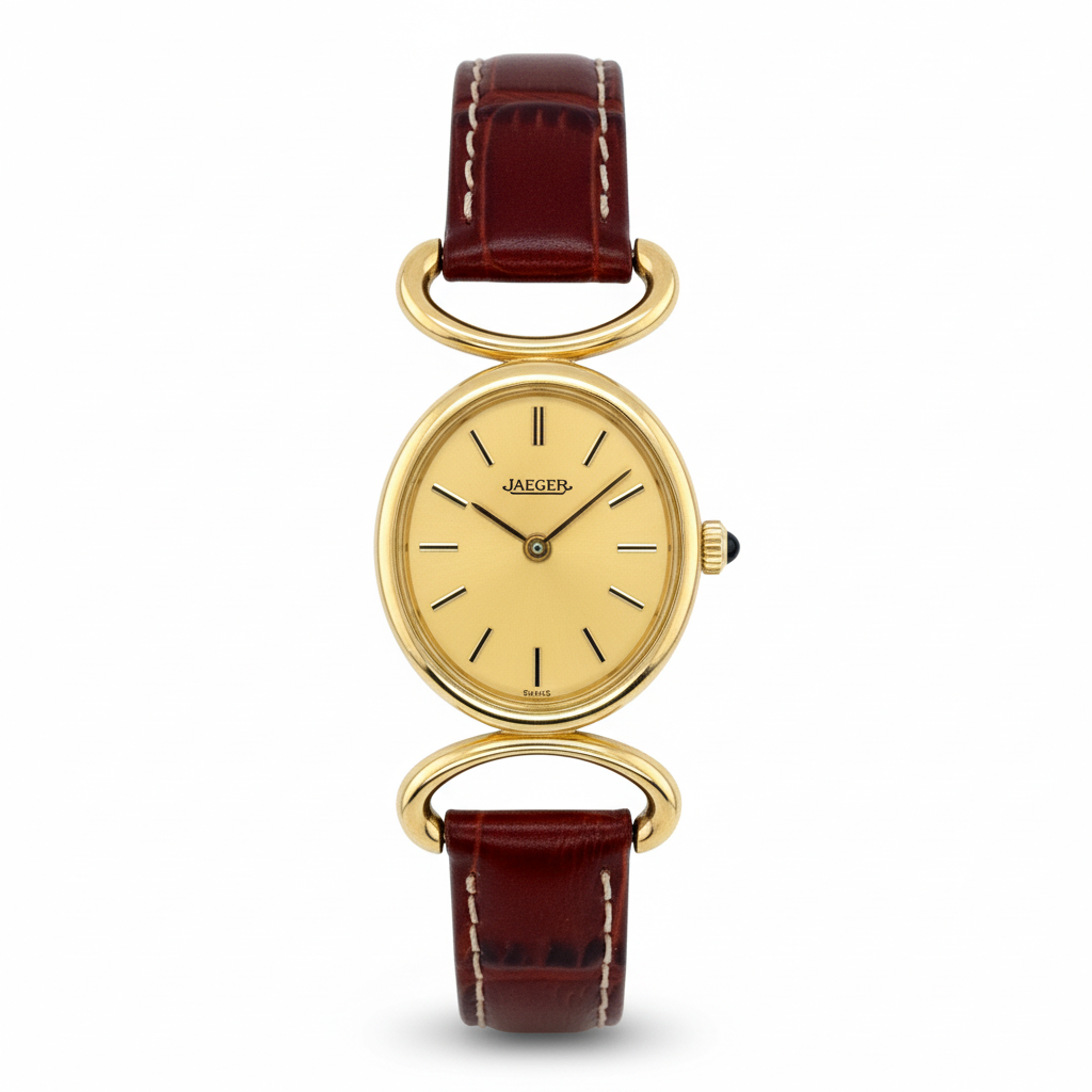 Jaeger Lecoultre - Montre Femme - Modèle Etrier - Or Jaune