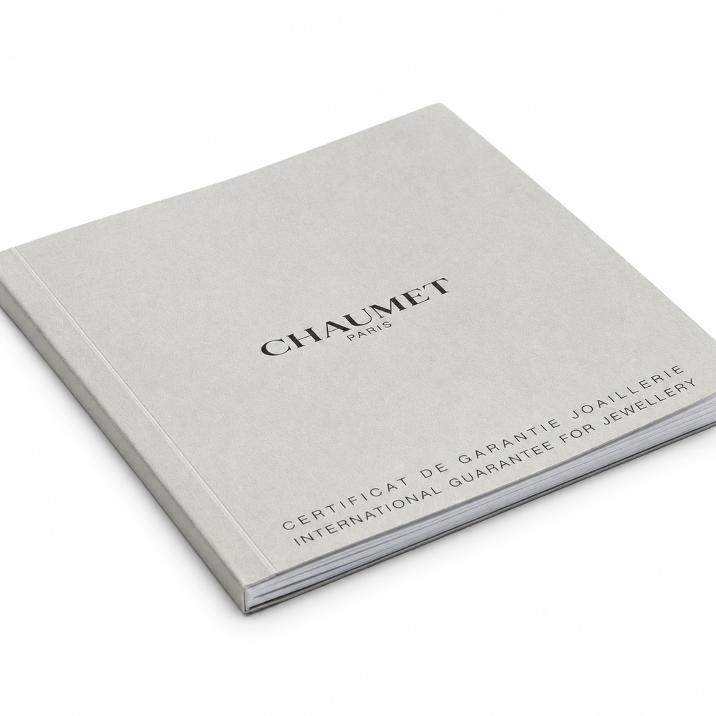Chaumet - Double Link Ring in White Gold and Diamonds