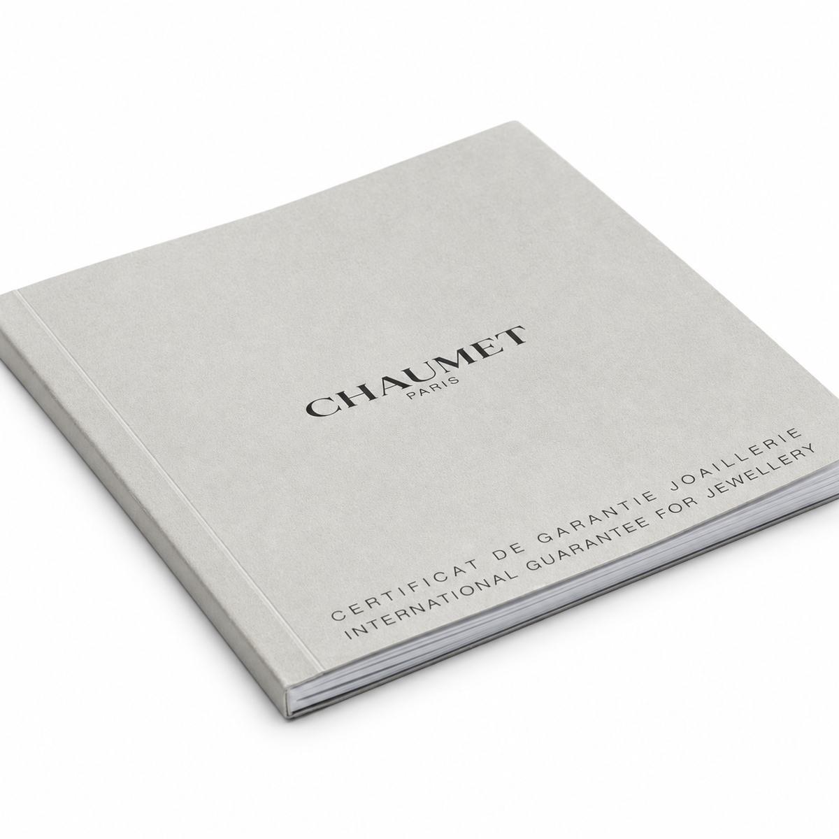 Chaumet - Double Link Ring in White Gold and Diamonds