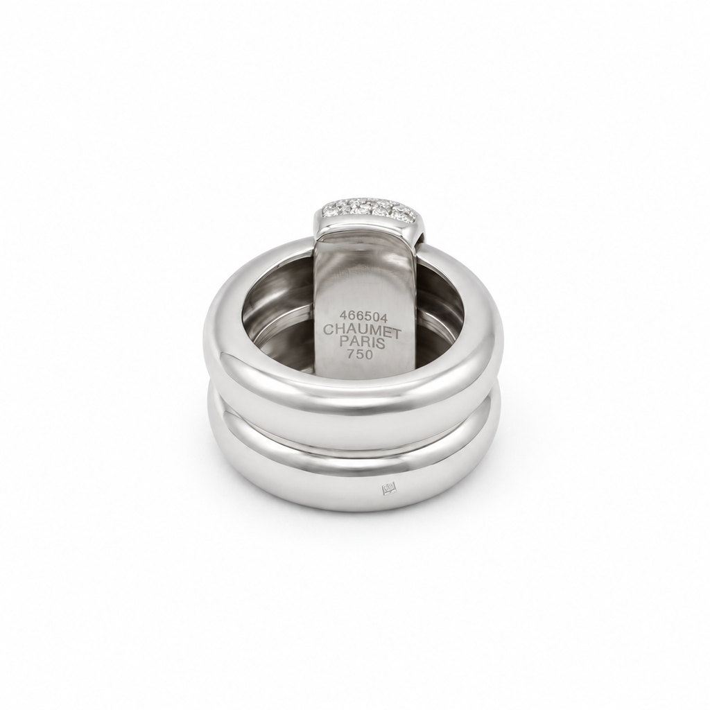 Chaumet - White Gold and Diamond Ring - Duo Model