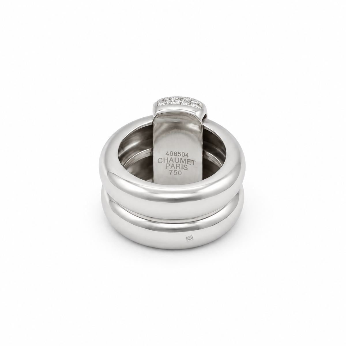 Chaumet - White Gold and Diamond Ring - Duo Model