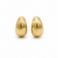 Boucles d’oreilles - Or jaune martelé