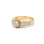 Bague Or jaune - Diamant 1,03 carats