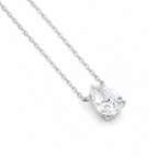 Collier pendentif Diamant Poire 1,55 carats DSI1