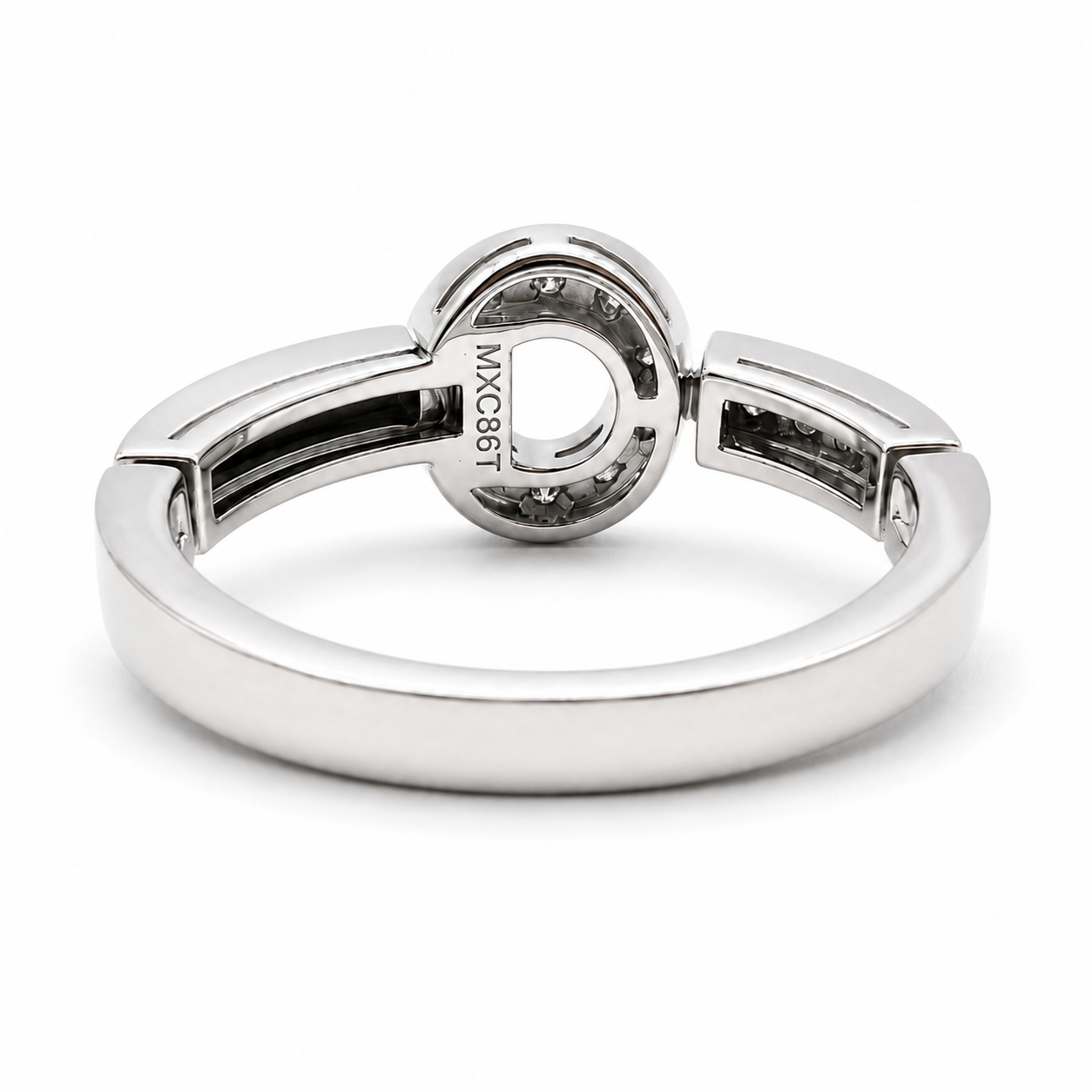 Bulgari - Bague Tournant - Or blanc et Diamants