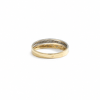 Bague 2 ors - Diamants