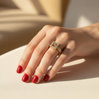 Chopard - Bague Or jaune Happy Diamonds