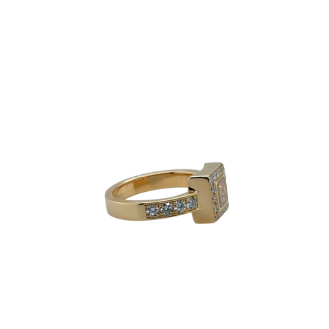 Chopard - Bague Or jaune Happy Diamonds