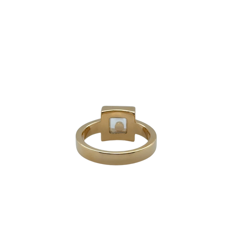 Chopard - Bague Or jaune Happy Diamonds