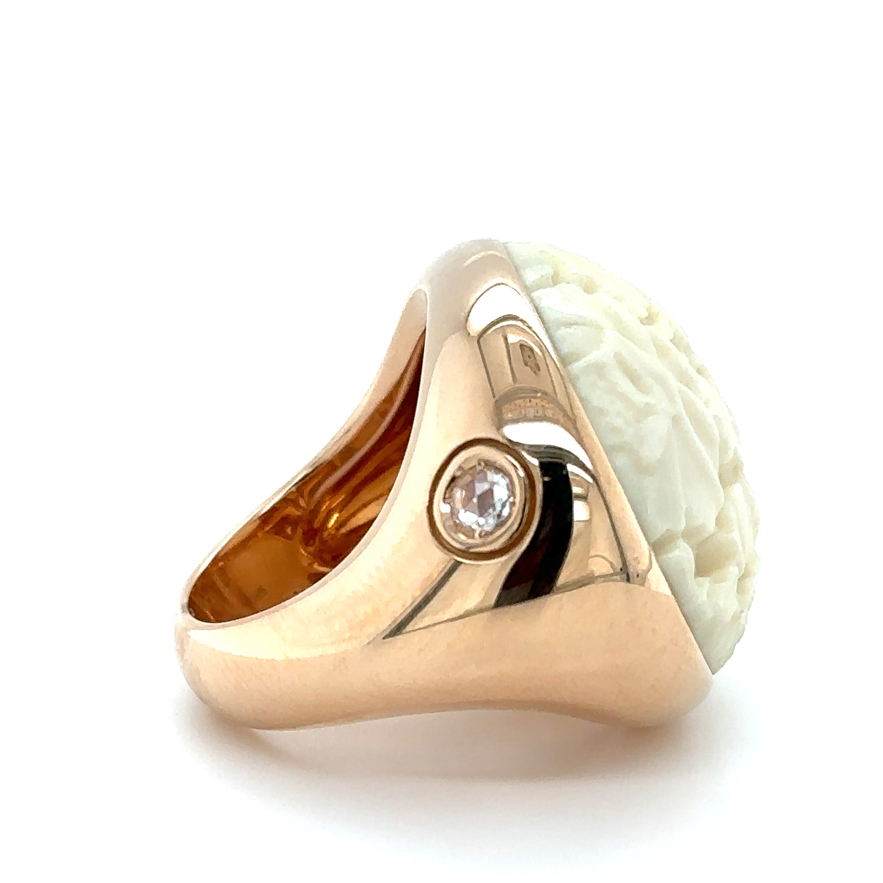 BAGUE POMELLATO VICTORIA EN OR ROSE