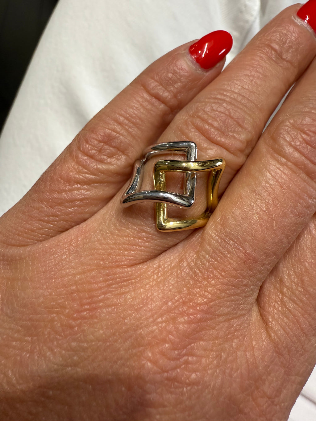 Bague « Union éternelle » - Deux ors