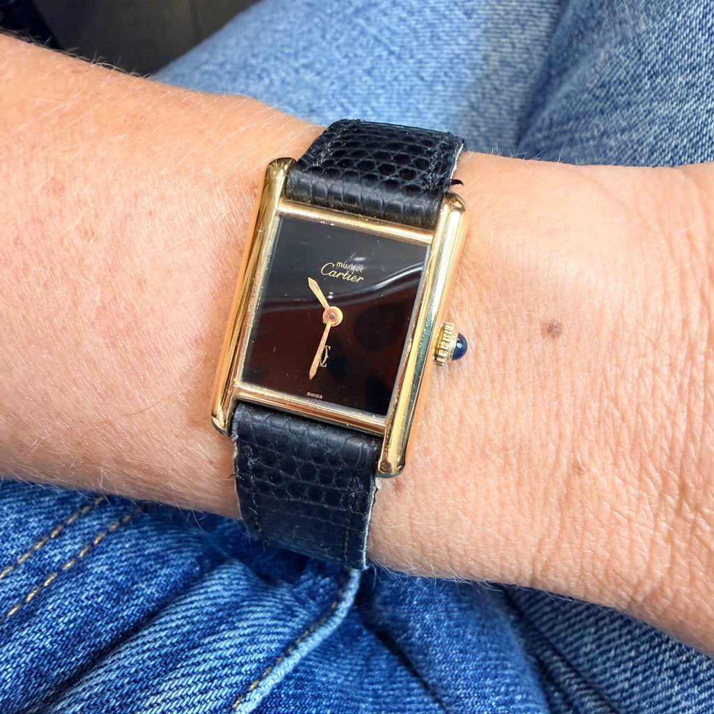 Cartier - Montre Tank Must - Vermeil